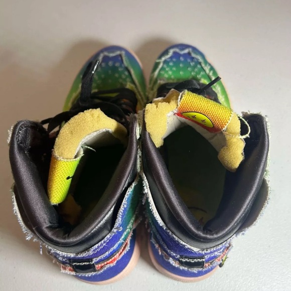 Air Jordan 1 Retro High J Balvin Pre-Owned Sz 8.5 NO BOX - Picture 13 of 13